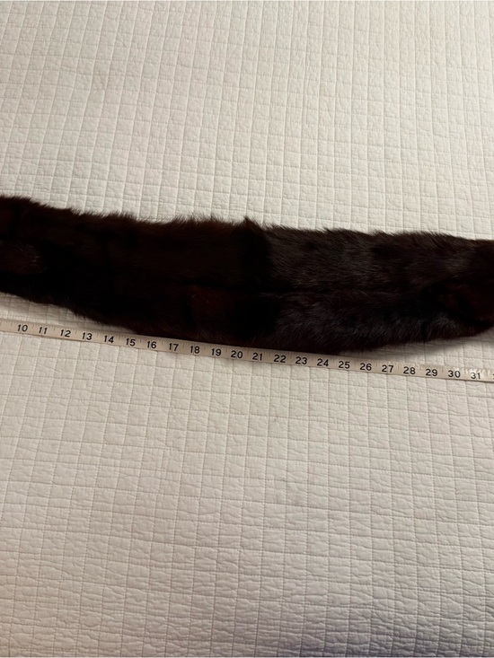Accessories - Dark Brown Mink Fur Collar / Scarf